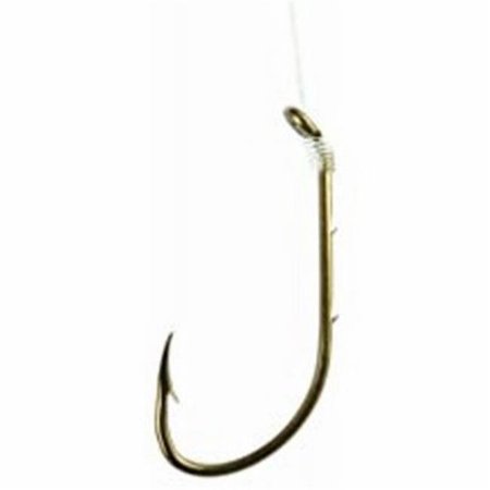 MAKEITHAPPEN Eagle Claw Bait Holder Hook - Bronze; Size 2 & Pack of 50 MA830451